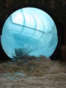 Big slide ending at Great Wolf Lodge