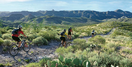 mountain biking in West Texas