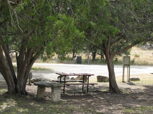 Campsite at Caverns of Sonora