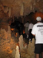 Up close and personal with the formations on the trail