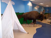 Childrens Discover exhibit in the Mayborn Museum