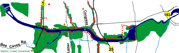 Town Lake Hike and Bike Trail - Austin, Texas