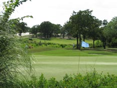 One of the holes at Hidden Creek Golf Course