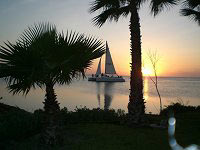 Sunset sail with Southern Wave