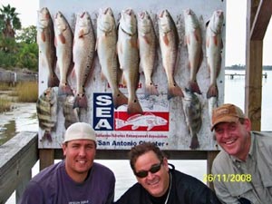 A successful fishing trip