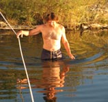 Ready for a bath or a swim