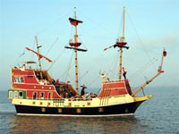 the Black Dragon Pirate Ship