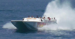 A ride on the Thriller at 60 MPH