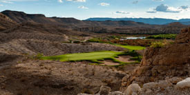 Golf hole at Black Jack's Crossing