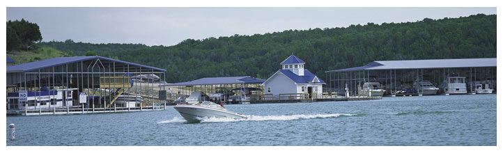 The marina at the Cliffs Resort at Possum Kingdom