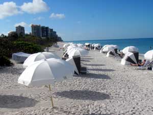 Beach at the Waldorf Astoria Naples