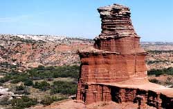 Lighthouse Trail in Palo Duro Canyon