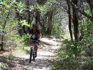 Bike Trail at Dinosaur Valley STate Park