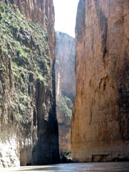 Entrance to Santa Elena Canyon