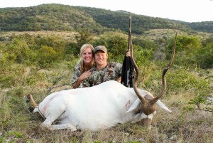 Addax hunting at Ox Ranch