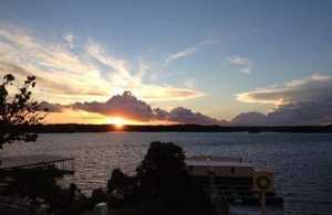 Sunset at the lake