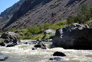 Rapids in the Rio Grande Race Course