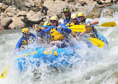 Rafting Brown Canyon on the Arkansas River in Colorado