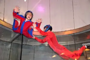 flying with iFly instructor
