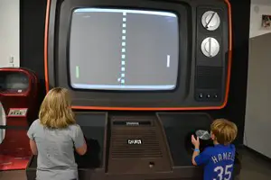 Pong at the National Videogame Museum