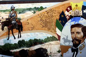 A Cleburne mural