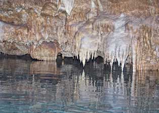Formation at Inner Space Caverns