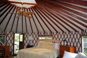 Rainbow Hearth Yurt