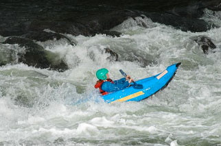 Kayaking the Roaring Fork River in Snowmass