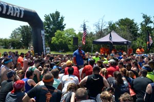 getting the pep talk